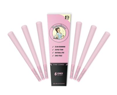 Blazy Suzan 1 1/4"- 6 pack Pink Cones